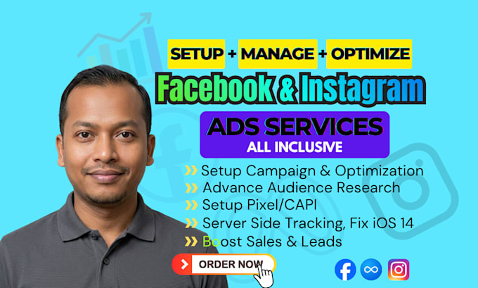 be your facebook ads and instagram ads campaign manager