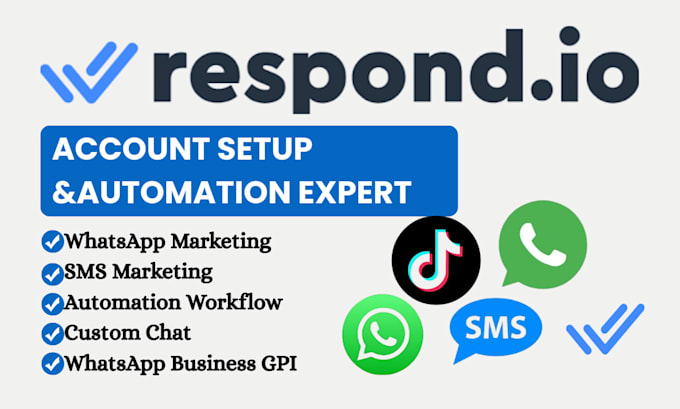 setup and automate respond io ai agent customer support integrate whatsapp CRM