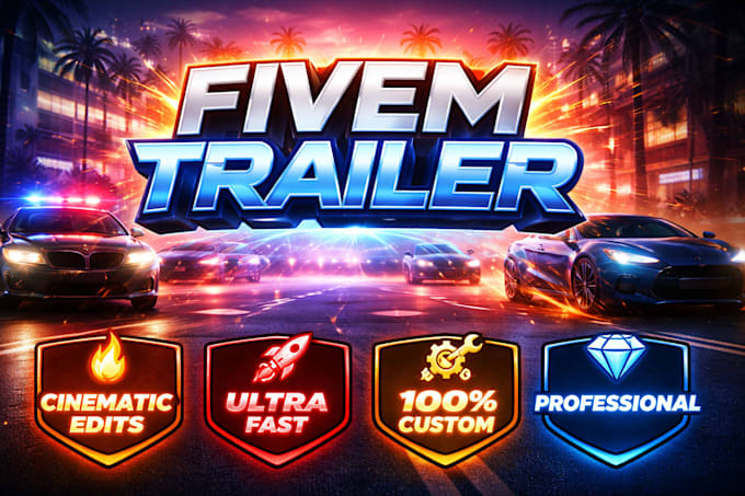do fivem loadingscreen, cinematic trailer, fivem intro using rockstar editor