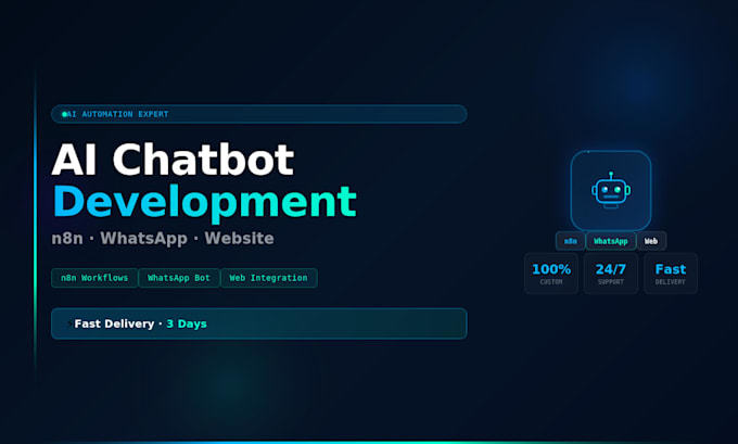 build an ai chatbot for your business using n8n automation