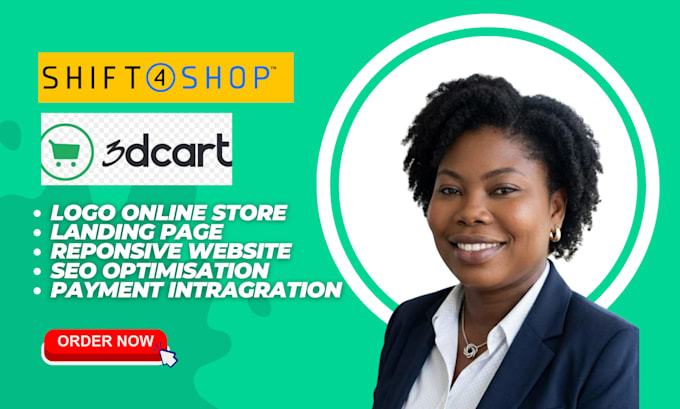 develop shift4shop website design 3dcart hostinger website big cartel