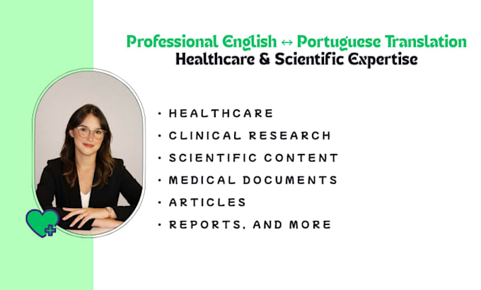 healthcare and scientific expertise