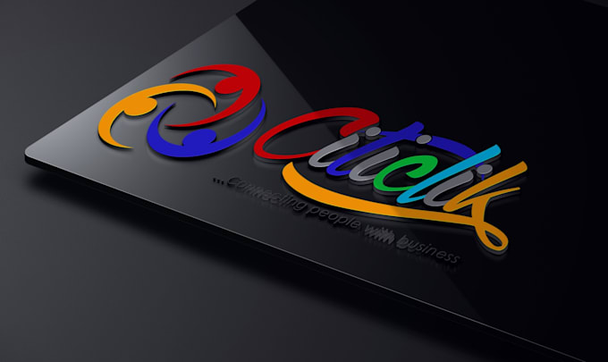 create unique marketing and advertising logo design