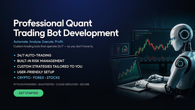 develop hft bots, quant trading systems, and market automation