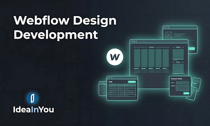 design and develop a webflow website