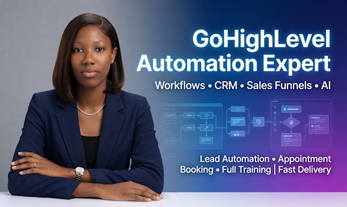 be ghl gohighlevel expert to setup highlevel website funnel workflow automation