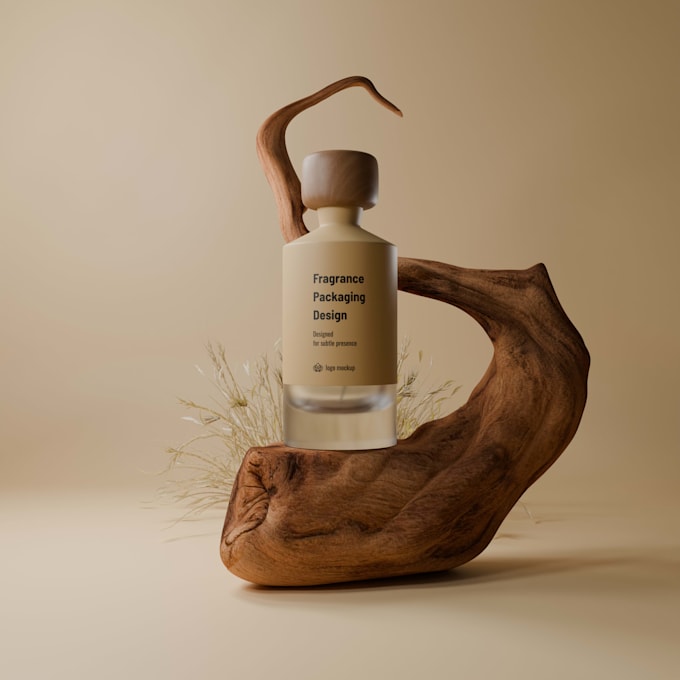 create high end 3d renders for cosmetic products