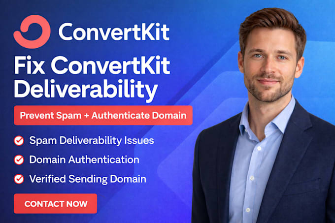 fix convertkit deliverability convertkit spam convertkit domain auth
