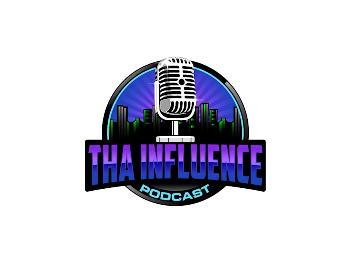 create professional and specially podcast logo design
