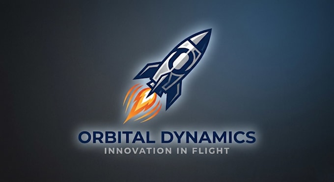design a sleek and dynamic rocket logo for your brand