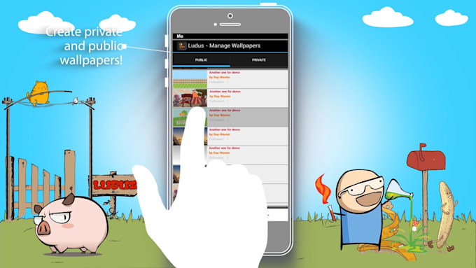 create a professional mobile app promo video