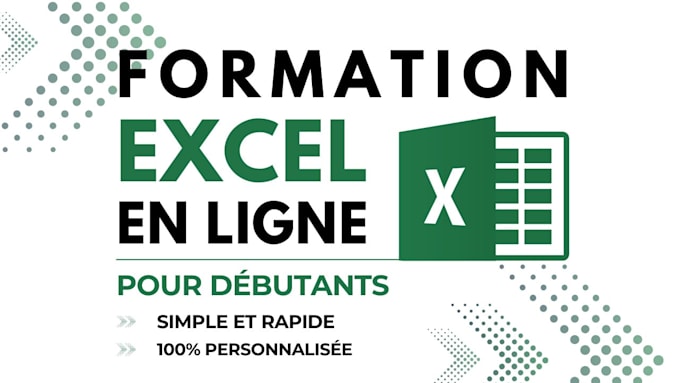 teach excel step by step in french personalized sessions