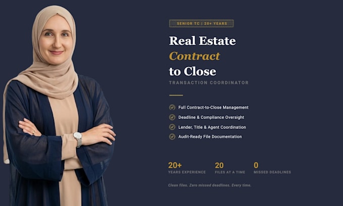 be your real estate transaction coordinator