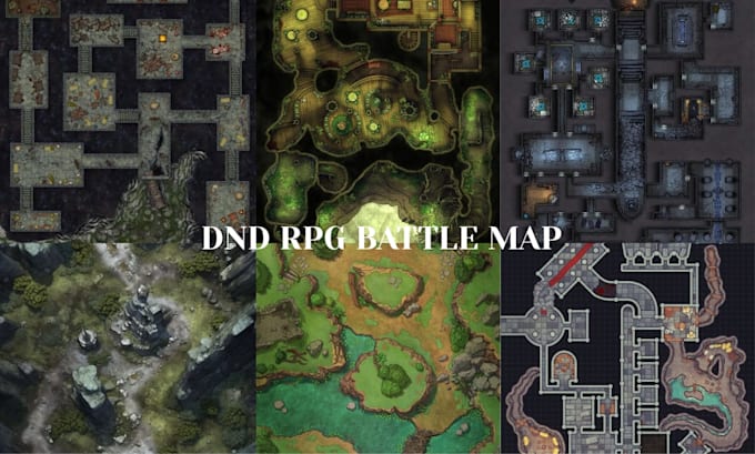 do custom dnd battle map rpg world map illustration fantasy map ttrpg map design