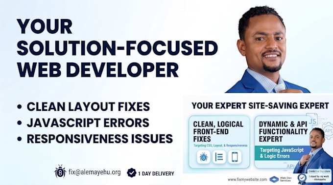 fix responsive layout and complex javascript bugs