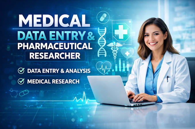 do medical data entry and pharmaceutical research