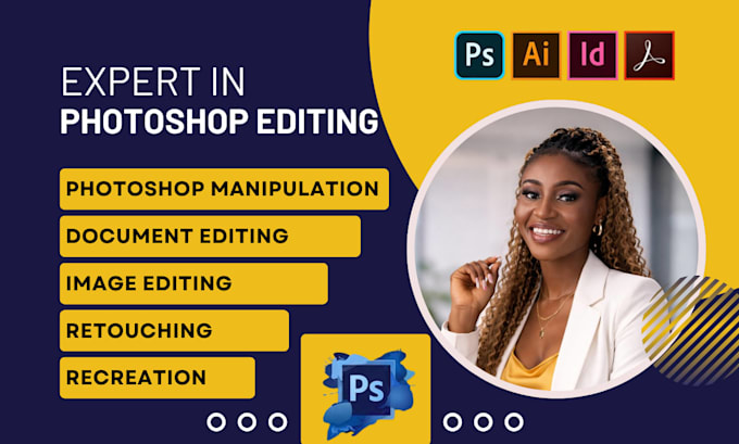 professionally edit, modify, convert, or create pdf files using photoshop