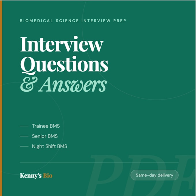provide biomedical interview questions and answers pdf