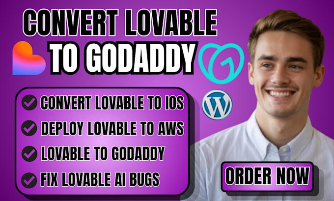 deploy lovable to godaddy deploy lovable to AWS netify github lovable automation
