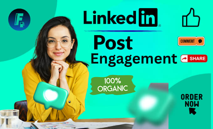 increase your linkedin post engagement with sharing, influence