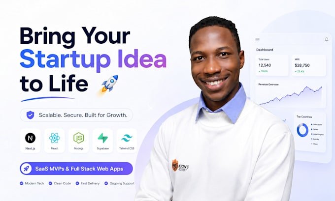 develop or polish your saas mvp, lovable app, full stack next js web app
