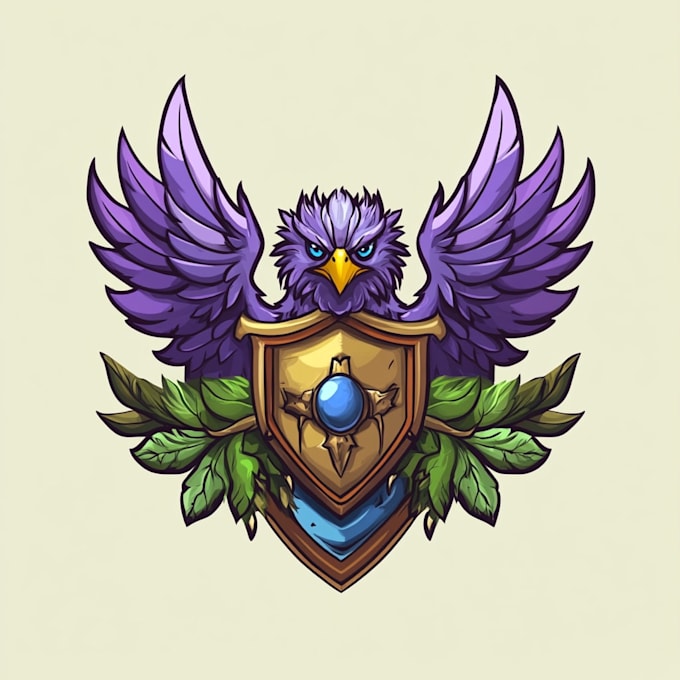 make fantasy logo title in dark theme