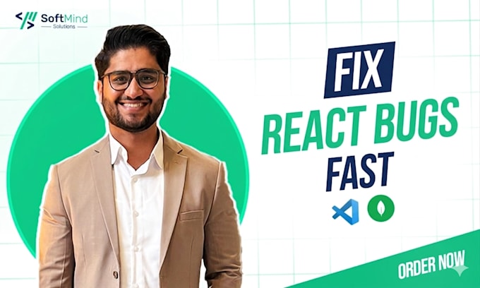 fix react js bugs and frontend issues quickly