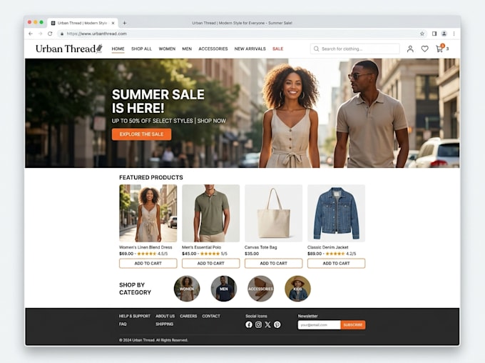 code your custom website from scratch