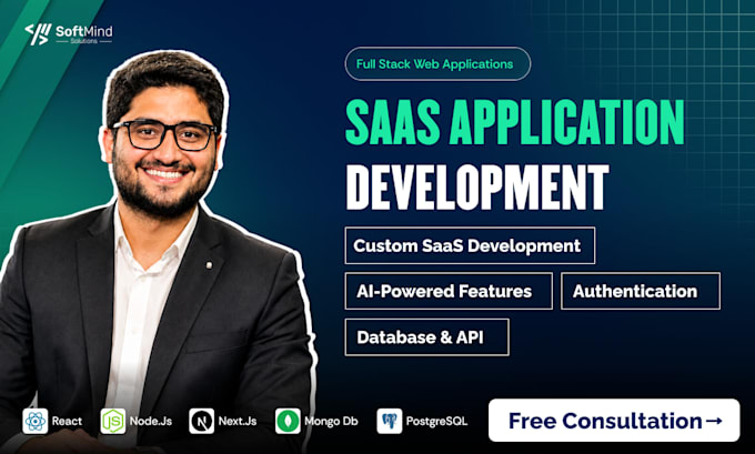 be your saas developer for scalable web applications