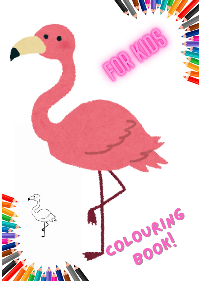 make some new ideas for kids colouring book