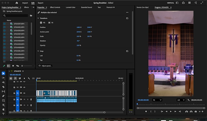 edit short form content