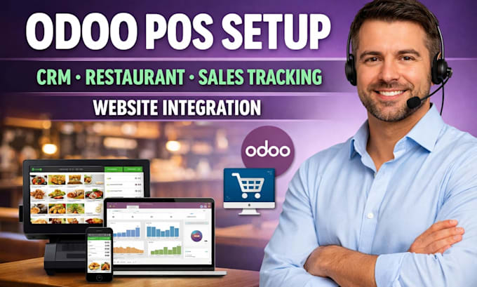 do odoo pos setup crm restaurant system sales tracking website integration