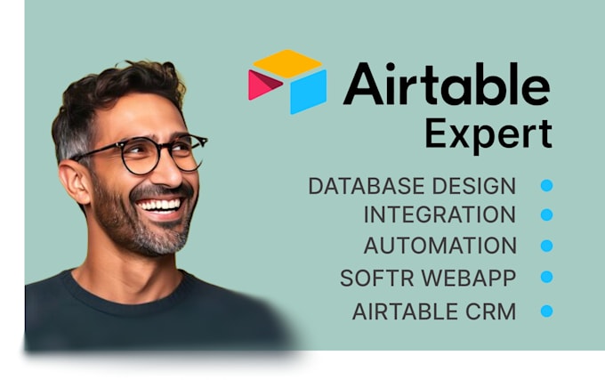 setup airtable database airtable automation crm softr webapp airtable expert