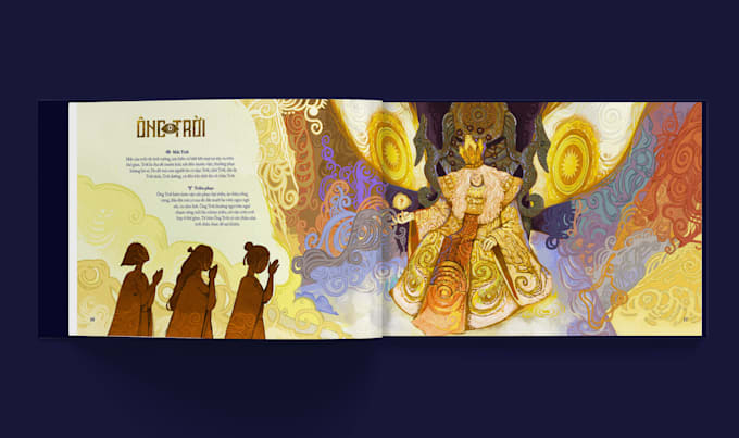 create detailed narrative illustrations