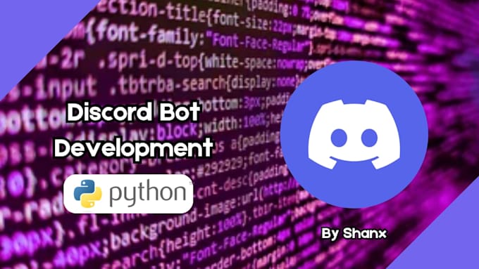 Develop a professional and aesthetic discord bot with python by ...