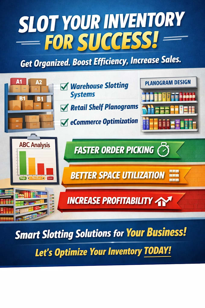 create a warehouse slotting system for your inventory