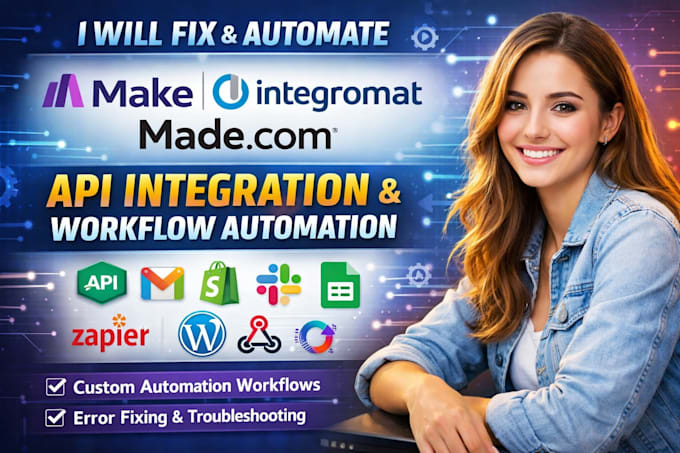 fix make com automation integromat made com api integration workflow automation