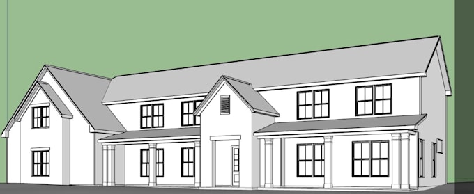 create a fast and clean sketchup 3d model