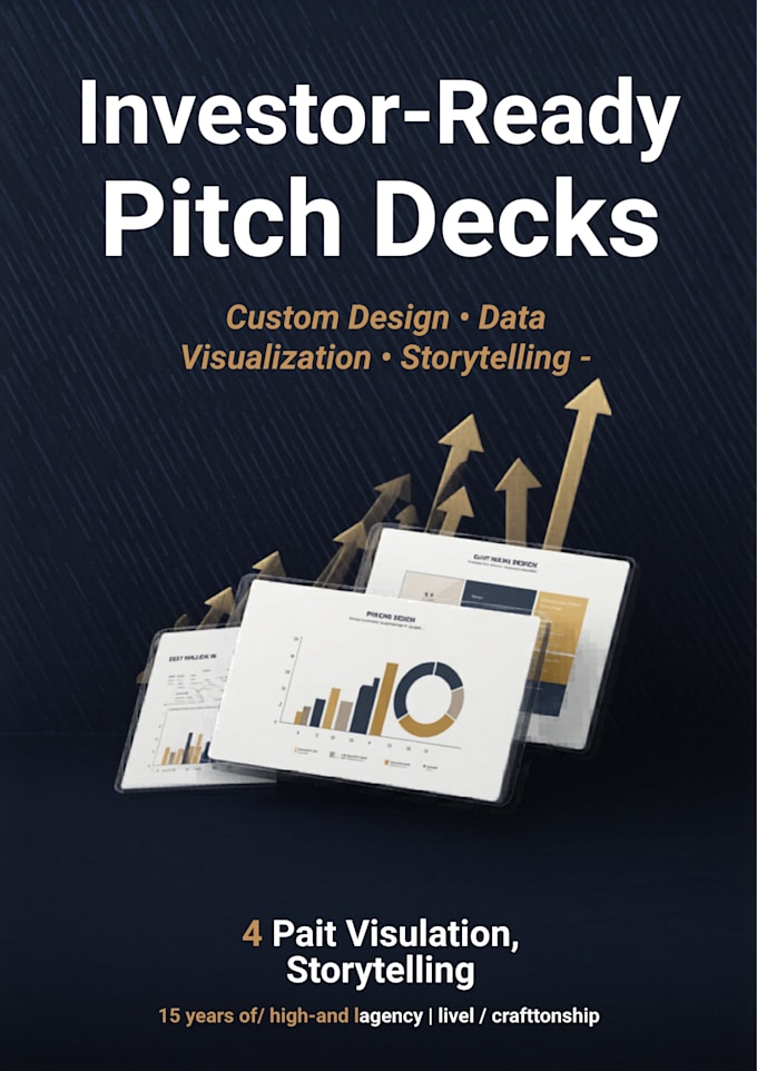 design a professional pitch deck or business presentation