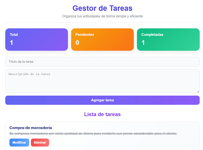 create a simple web app or crud system with python and database