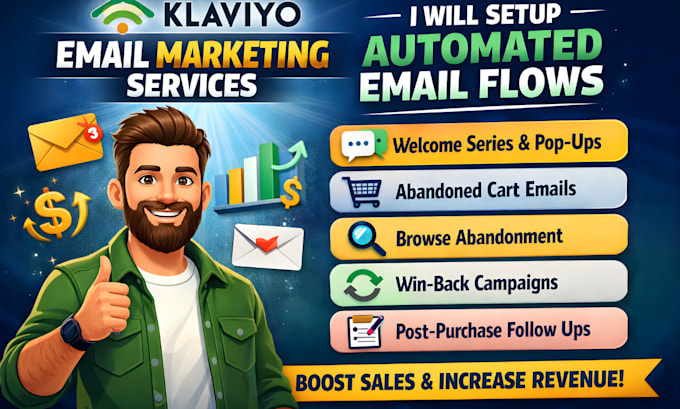 setup your ecommerce marketing flows on klaviyo