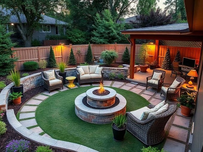 do backyard landscape design, patio, front yard design