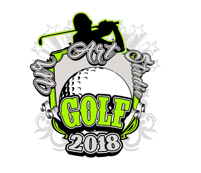 create high golf logo and t shirt design
