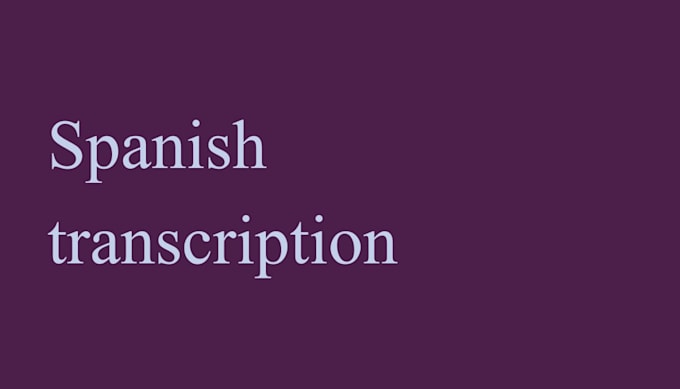 transcribe spanish audio to text