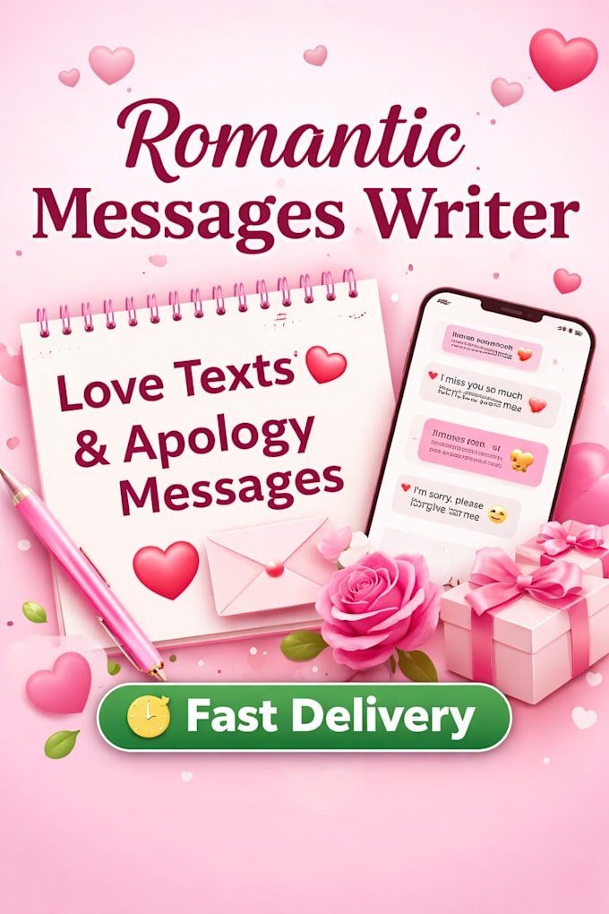 write romantic love messages, texts, and emotional replies