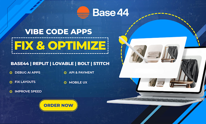 correct vibe code errors in base44