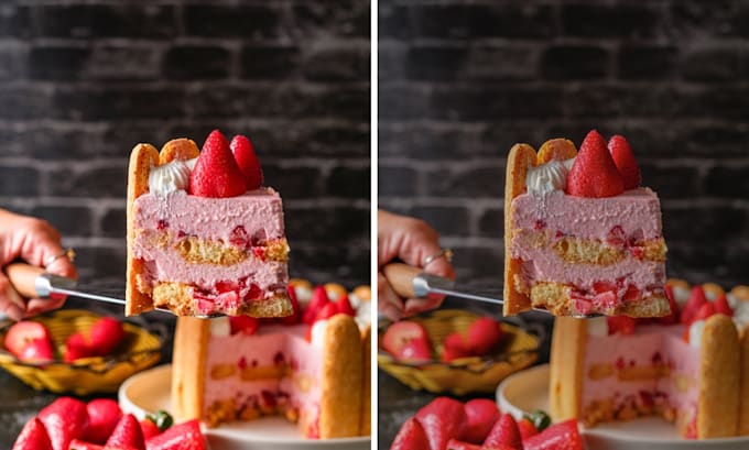 professionally edit and retouch your food photography