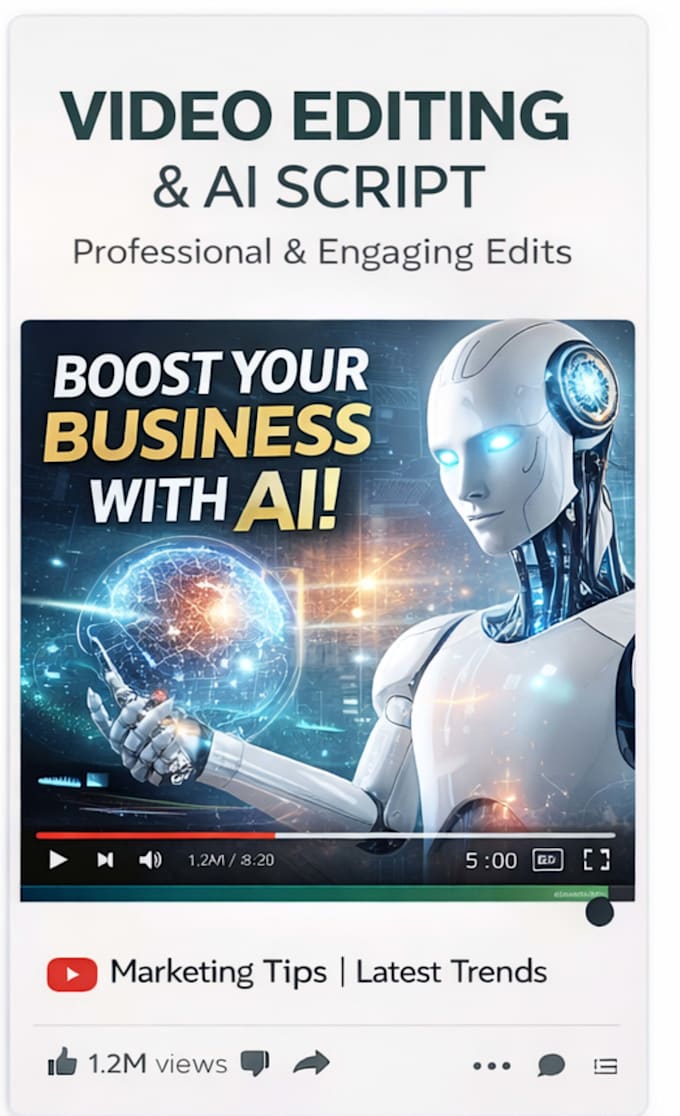create ai presentations, scripts and video editing