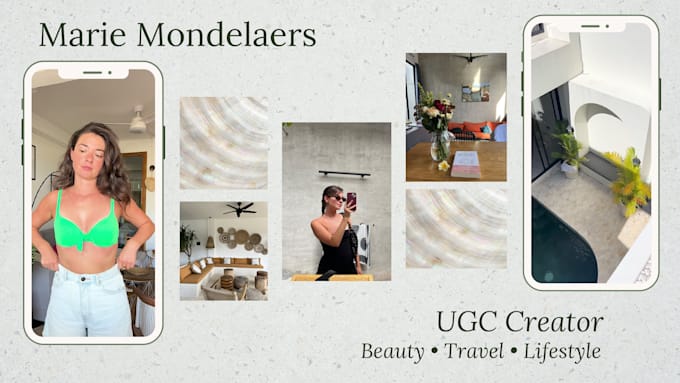create authentic fashion and lifestyle ugc