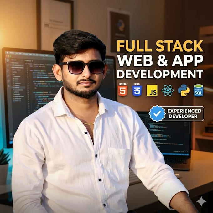 Develop a responsive website using react node js or full stack by Ksuru ...